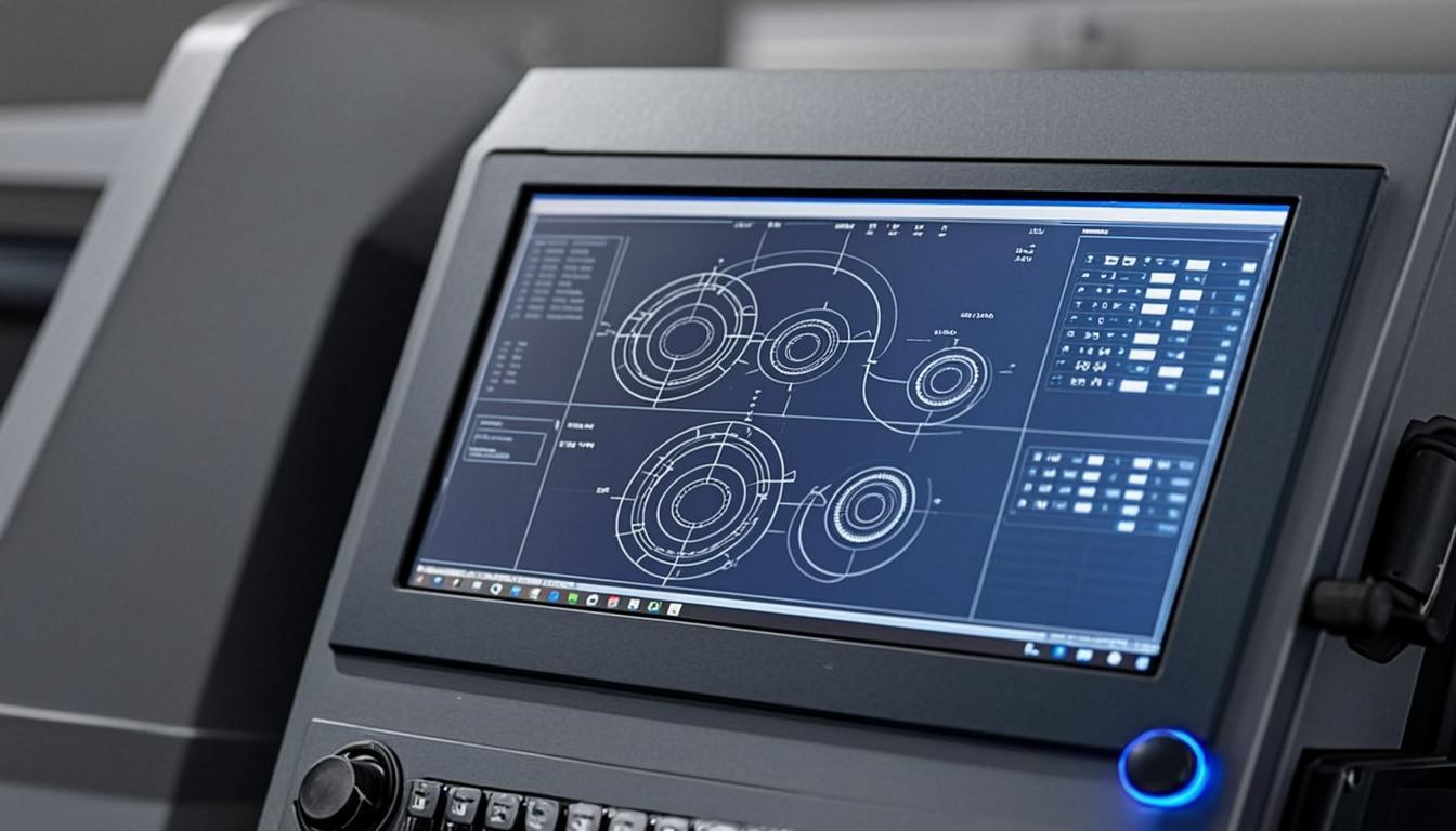 Панель управления ЧПУ — DXF, DWG, AI, PDF форматы